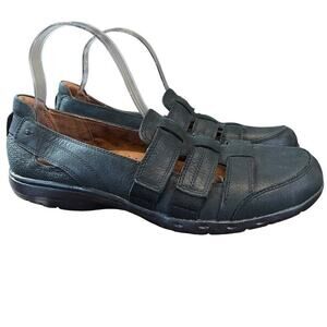 Cobb Hill Penfield Fisherman Strappy Leather Comfort Flats Shoes Loafers sz 11